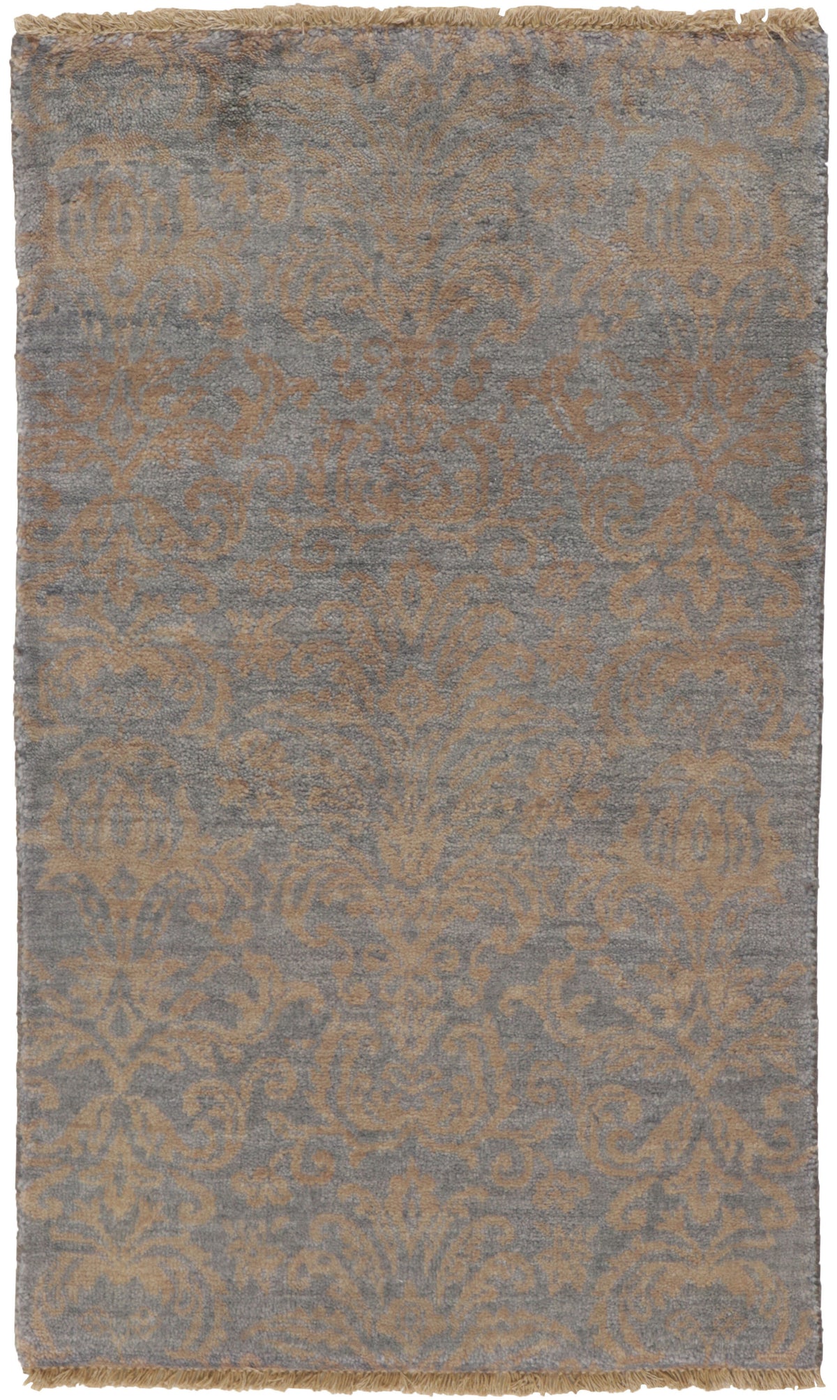 The Damask Collection: Timeless Hand Knotted Kashmir Rugs for Classic Style60 cm x 90 cm