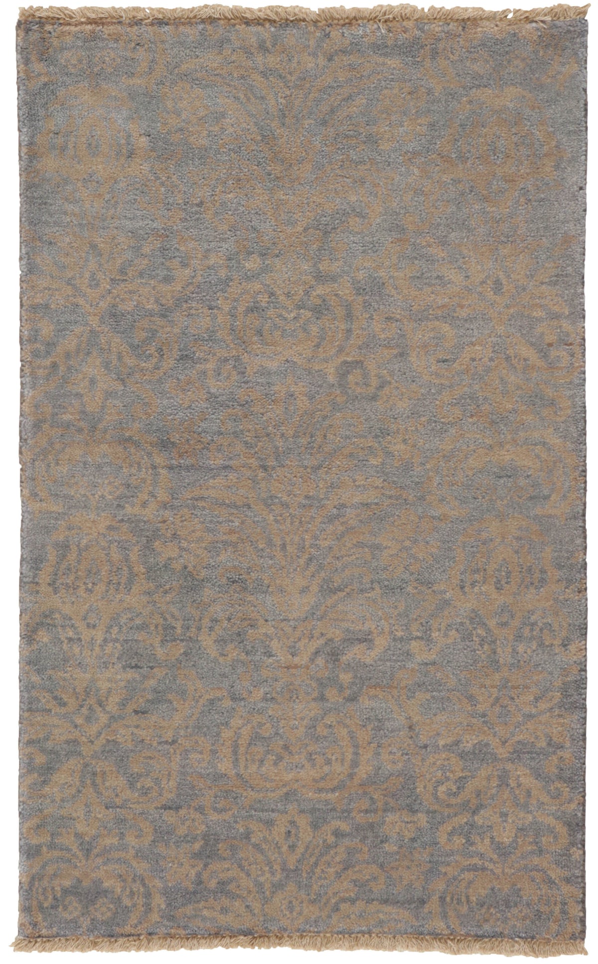 The Damask Collection: Timeless Hand Knotted Rugs for Every Room60 cm x 90 cm