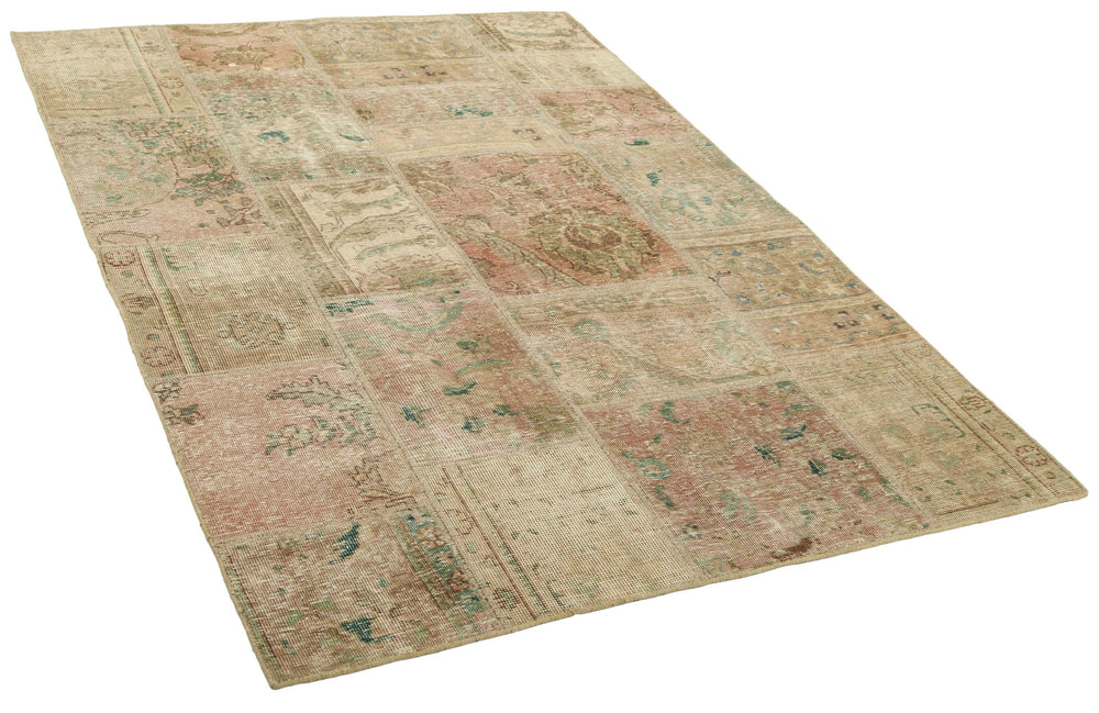 Vintage Royal Patchwork Rugs | Antique Persian Handcraft140 cm x 200 cm