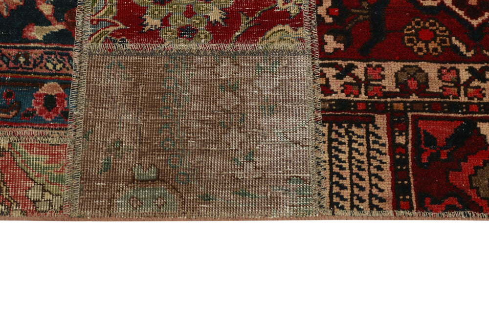Vintage Royal Patchwork Rugs | Antique Persian Handcraft142 cm x 199 cm