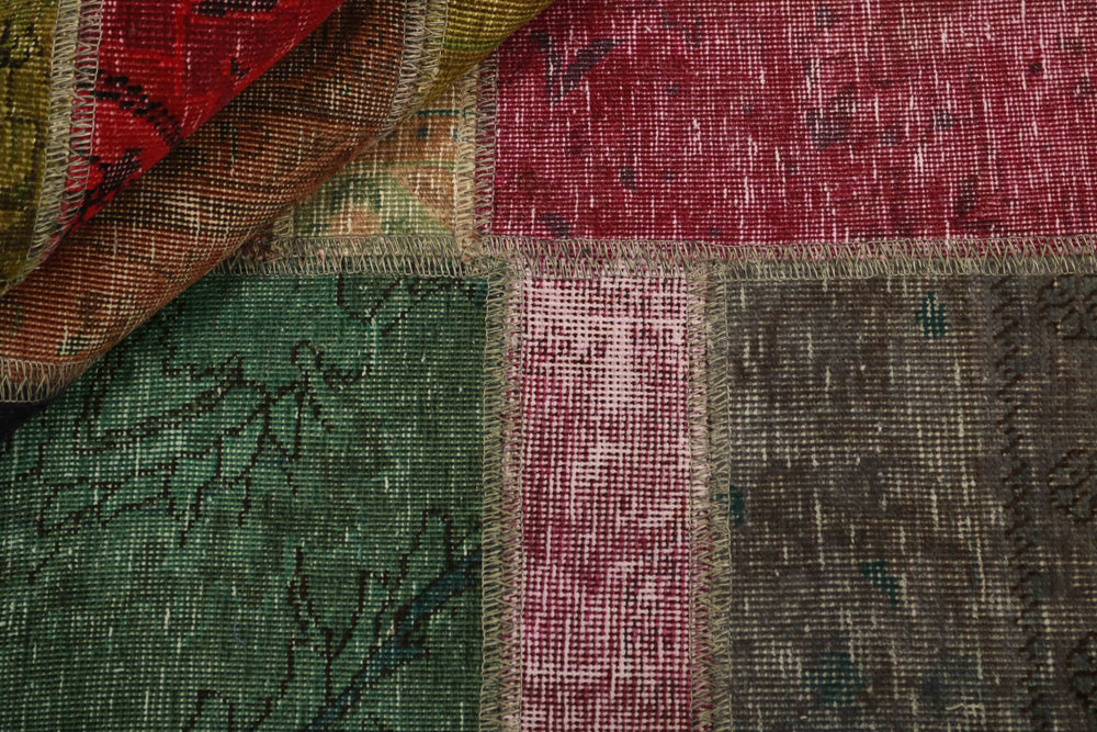 Vintage Royal Patchwork Rugs | Antique Persian Handcraft140 cm x 199 cm