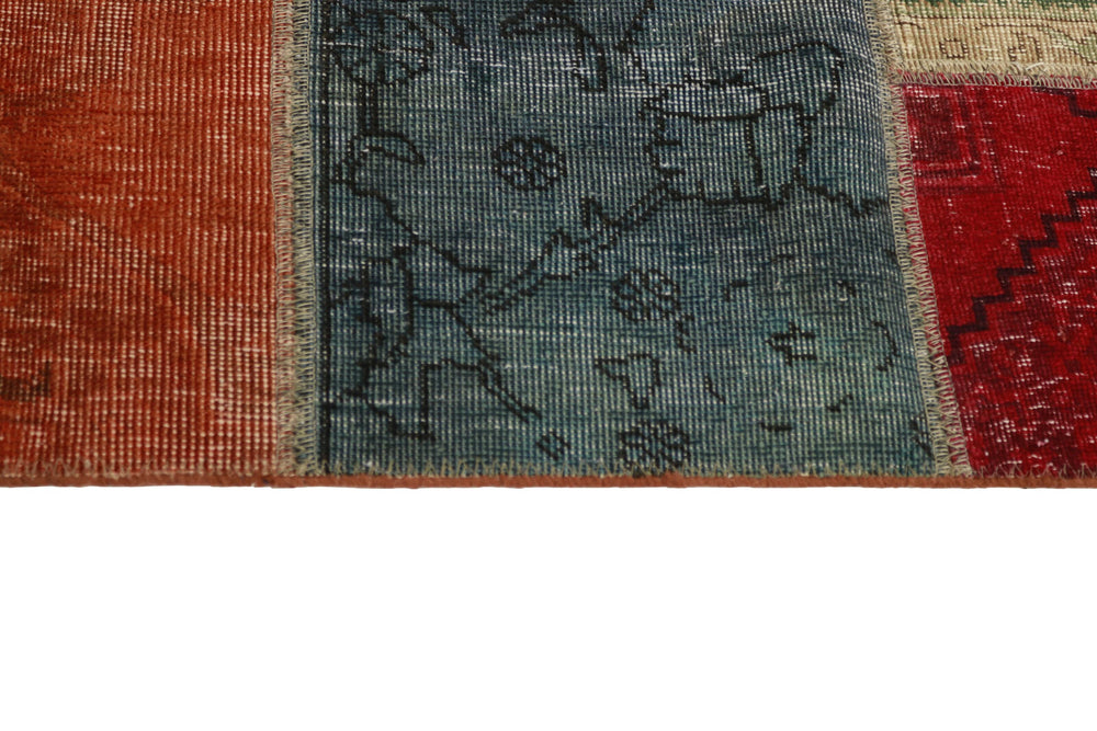 Vintage Royal Patchwork Rugs | Antique Persian Handcraft140 cm x 199 cm