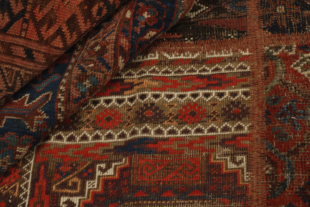 Persian Malayer Patchwork Rugs | Antique Hand-Knotted Persian Craftsmanship137 cm x 198 cm