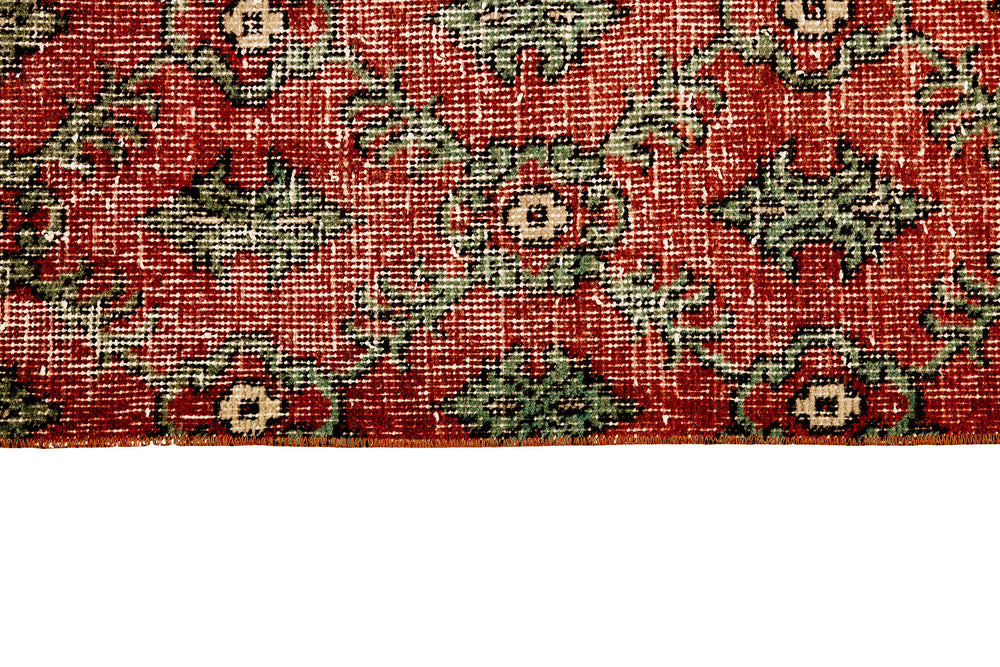 Vintage Royal Collection: Antique Persian Hand-Knotted Rugs in Stonewashed, Recoloured Finishes118 cm x 207 cm