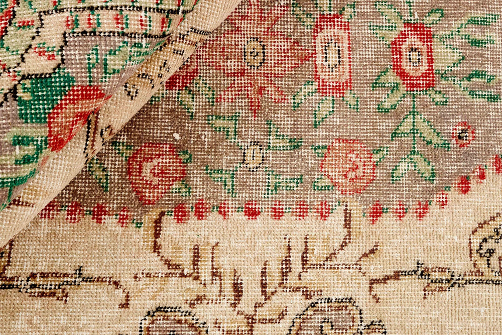 Vintage Royal Collection: Antique Persian Hand-Knotted Rugs in Stonewashed, Recoloured Finishes118 cm x 204 cm