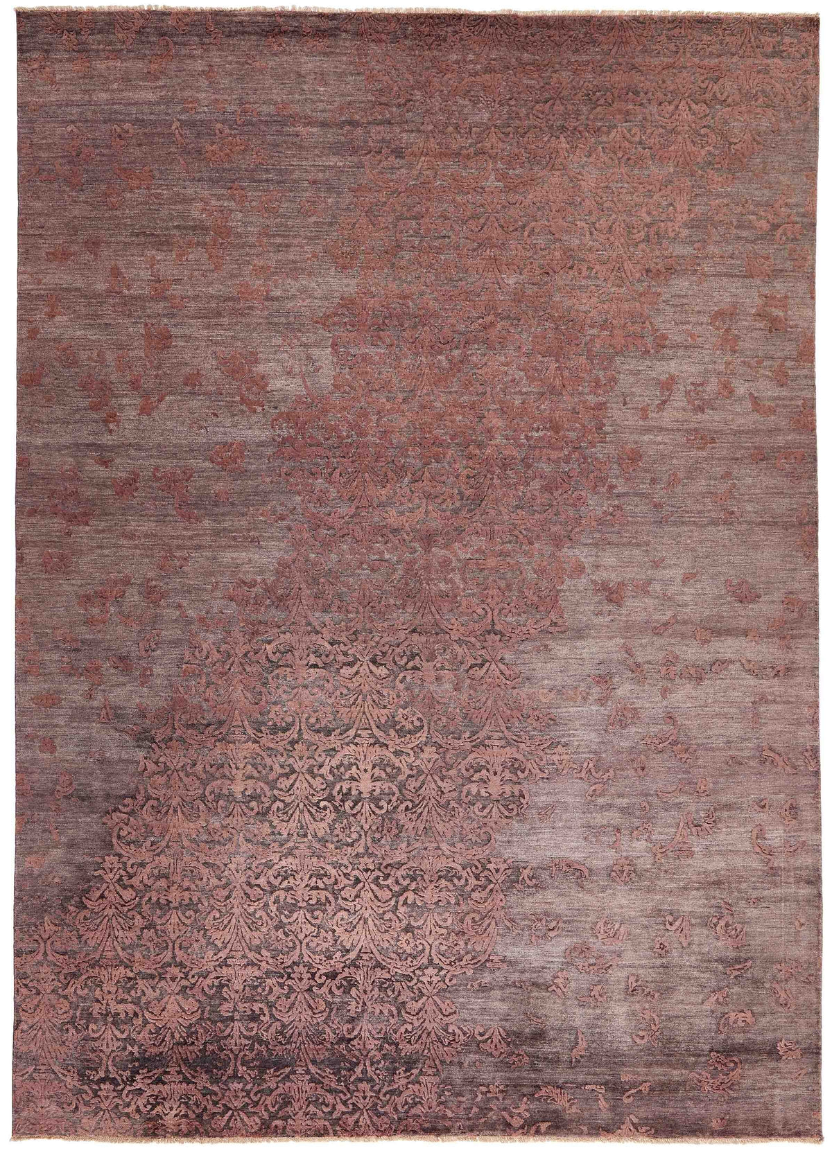 Hand Knotted Kashmir Rugs - Luxurious Choices in The Damask Collection252 cm x 350 cm