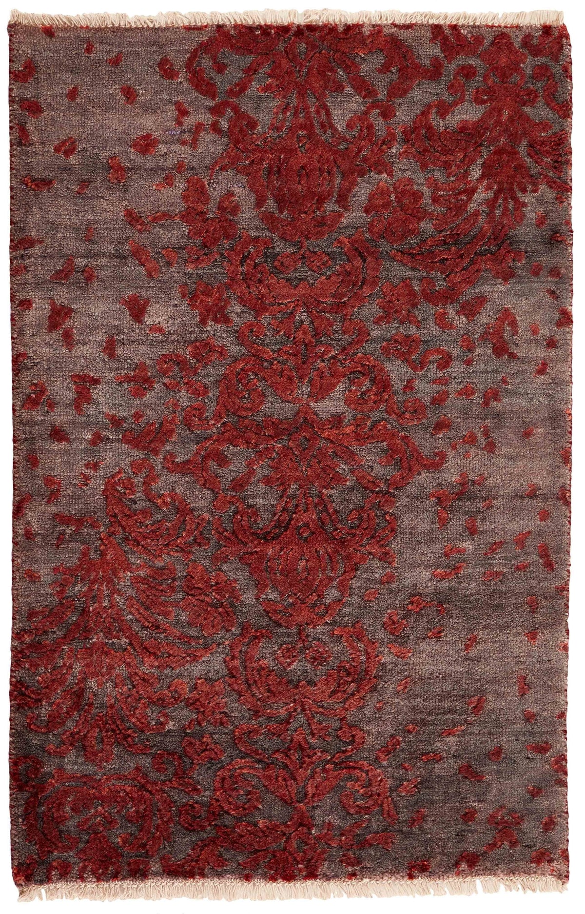 Damask Rug Collection | Hand-Knotted Superior Quality Rugs from Kashmir60 cm x 90 cm