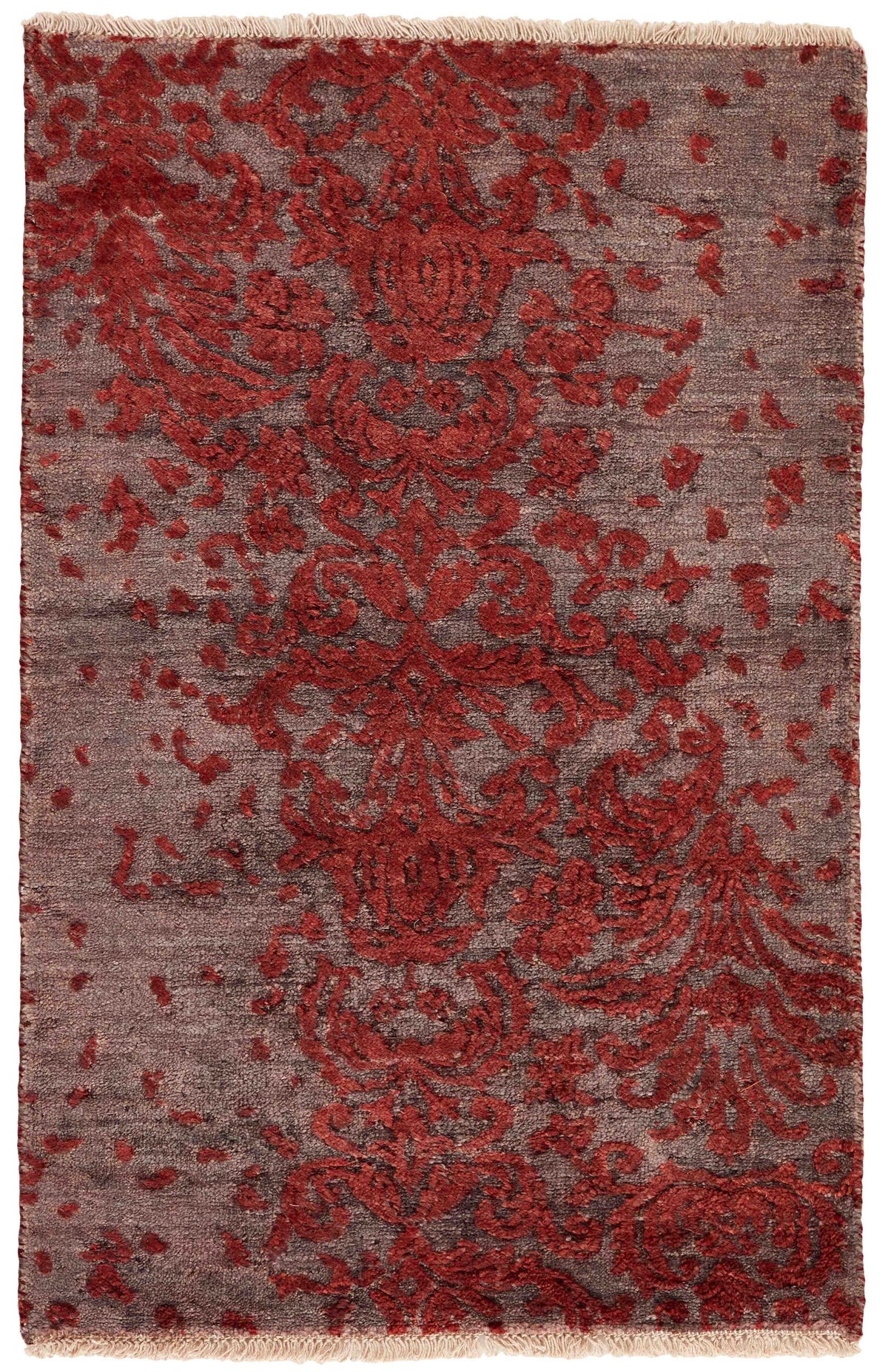 Damask Rug Collection | Hand-Knotted Superior Quality Rugs from Kashmir60 cm x 90 cm