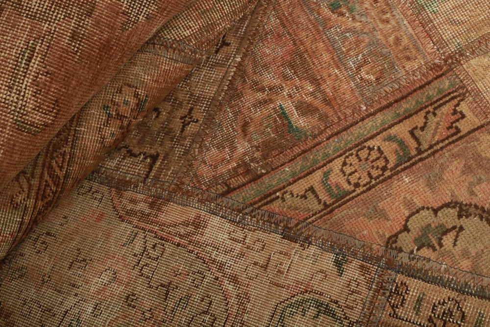Vintage Royal Patchwork Rugs | Antique Persian Handcraft250 cm x 250 cm