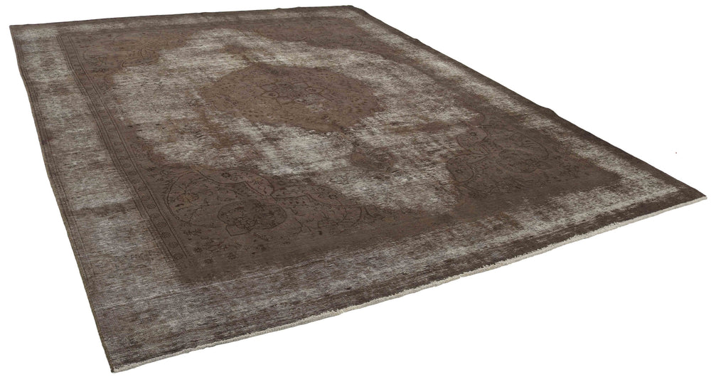 Vintage Royal Collection: Antique Persian Hand-Knotted Rugs in Stonewashed, Recoloured Finishes296 cm x 387 cm