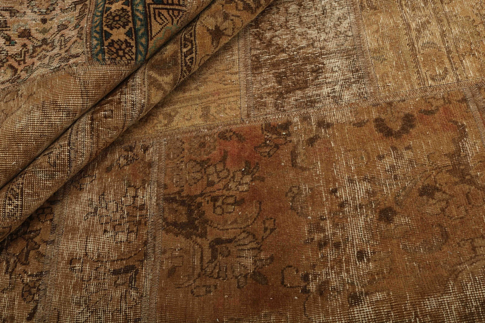 Vintage Royal Patchwork Rugs | Antique Persian Handcraft308 cm x 404 cm