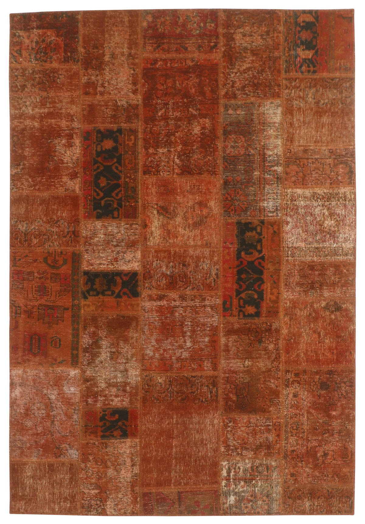 Vintage Royal Patchwork Rugs | Antique Persian Handcraft166 cm x 242 cm