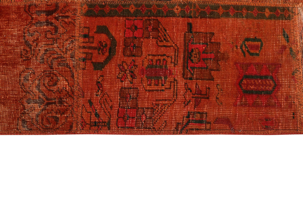 Vintage Royal Patchwork Rugs | Antique Persian Handcraft166 cm x 242 cm