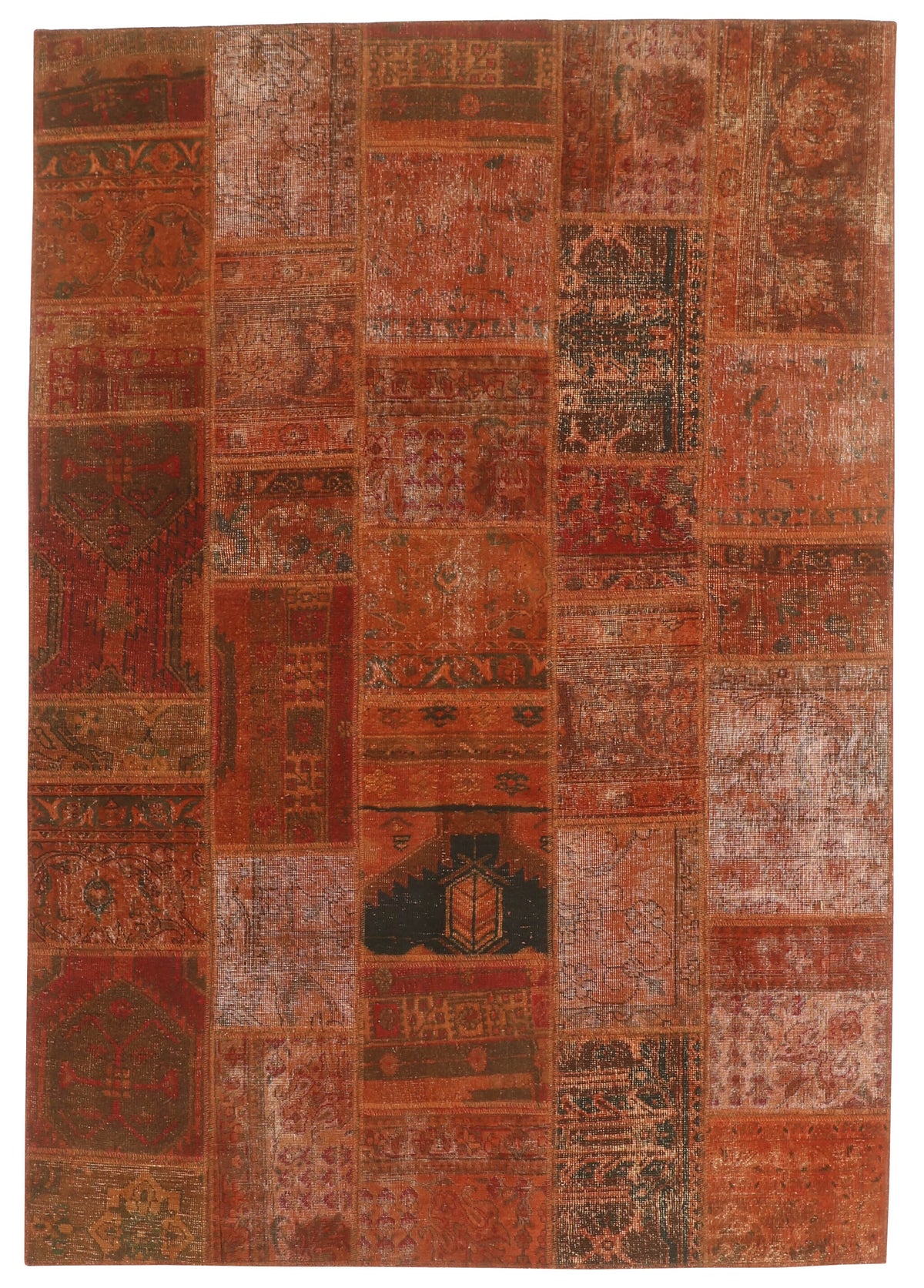 Vintage Royal Patchwork Rugs | Antique Persian Handcraft166 cm x 240 cm