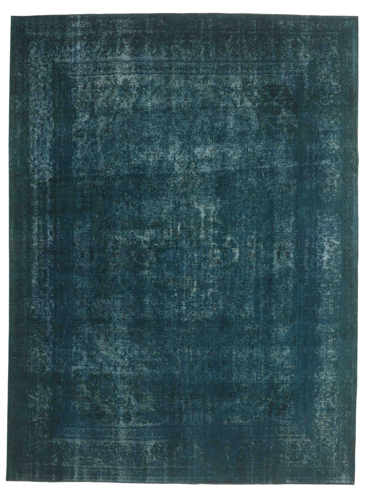 Vintage Royal Collection: Antique Persian Hand-Knotted Rugs in Stonewashed, Recoloured Finishes295 cm x 381 cm