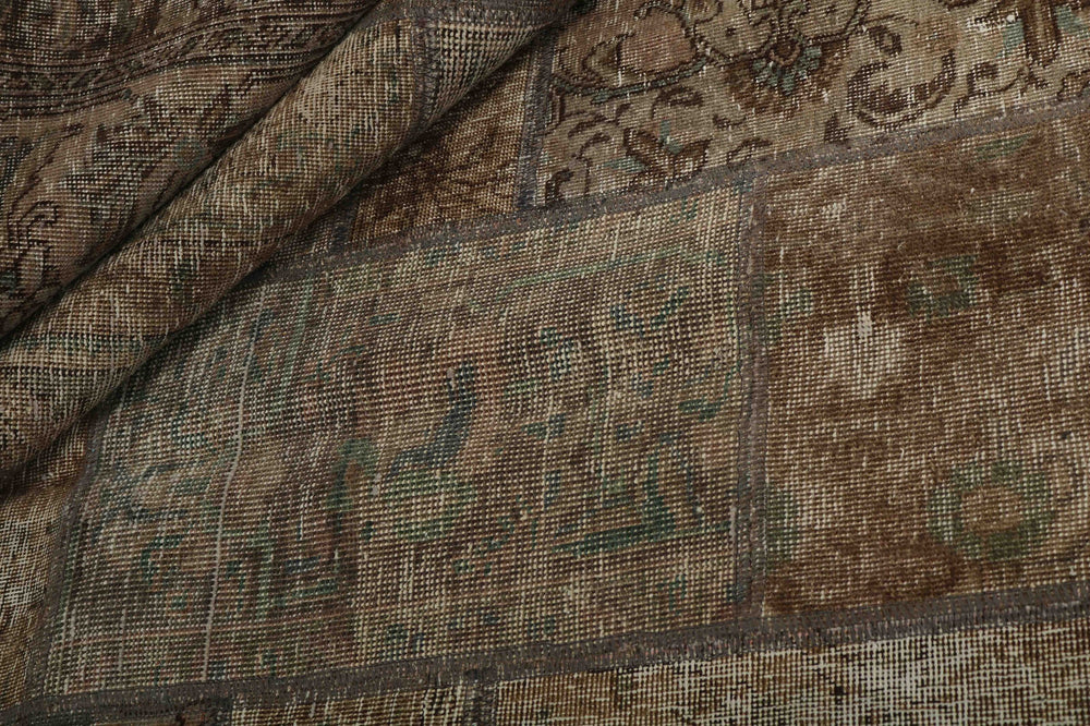 Vintage Royal Patchwork Rugs | Antique Persian Handcraft300 cm x 412 cm