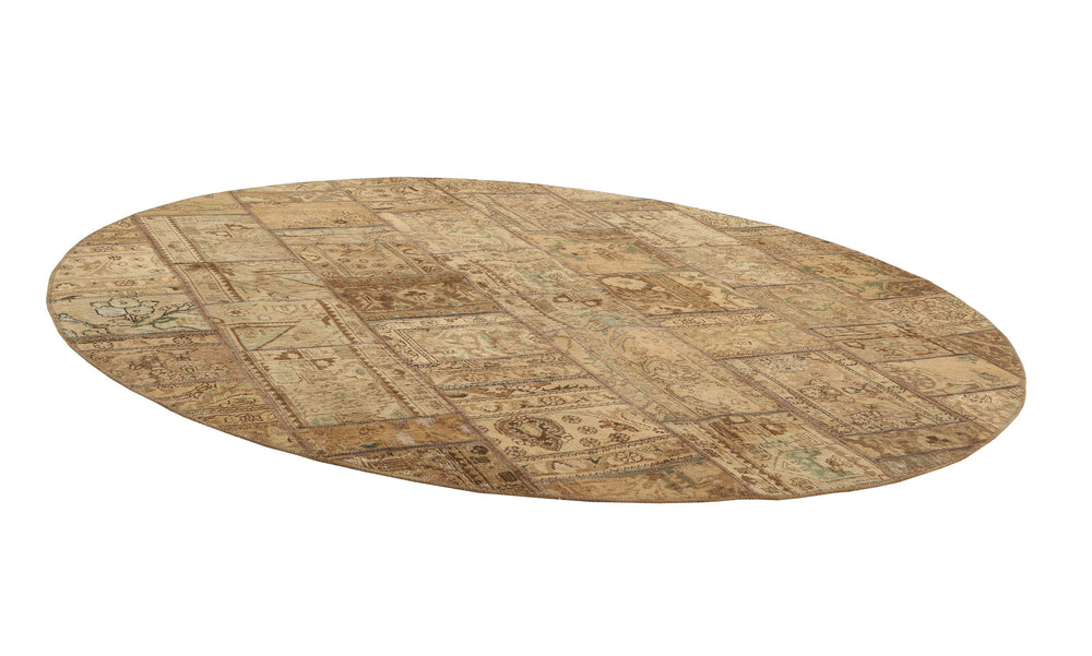 Vintage Royal Patchwork Rugs | Antique Persian Handcraft250 cm x 250 cm