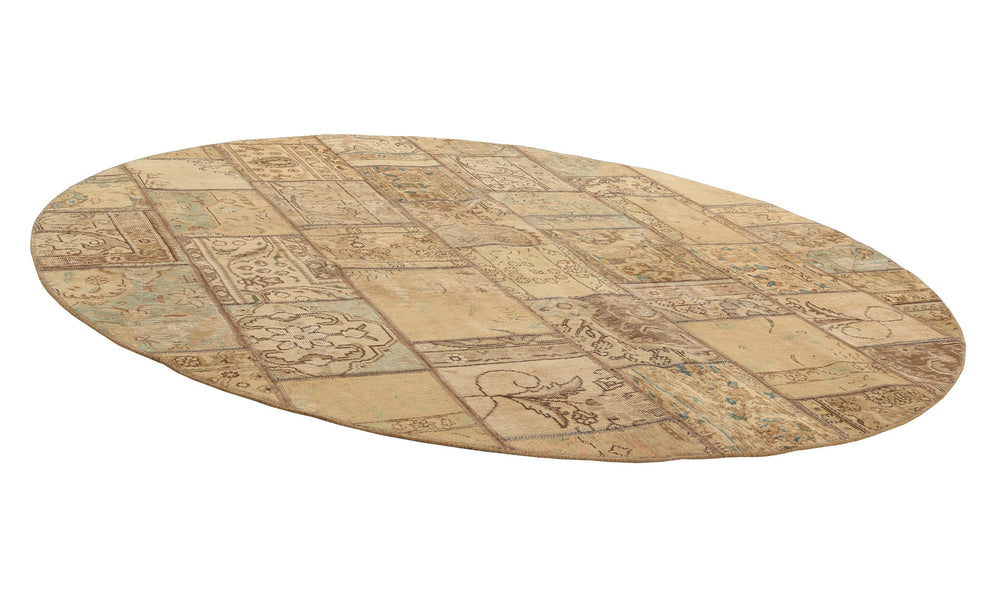 Vintage Royal Patchwork Rugs | Antique Persian Handcraft250 cm x 250 cm