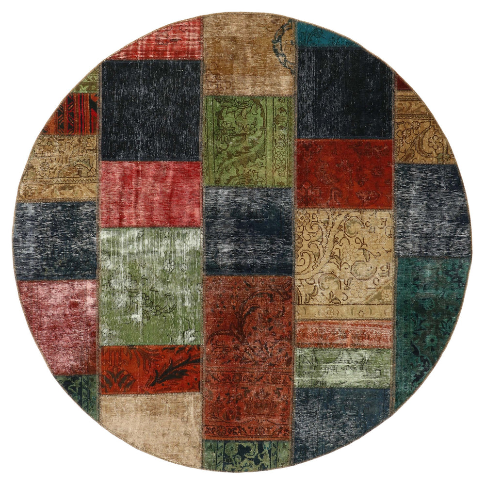 Vintage Royal Patchwork Rugs | Antique Persian Handcraft200 cm x 200 cm