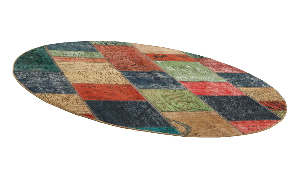 Vintage Royal Patchwork Rugs | Antique Persian Handcraft200 cm x 200 cm