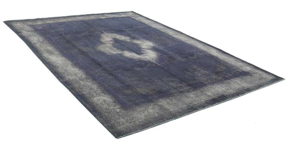 Vintage Royal Collection: Antique Persian Hand-Knotted Rugs in Stonewashed, Recoloured Finishes260 cm x 354 cm