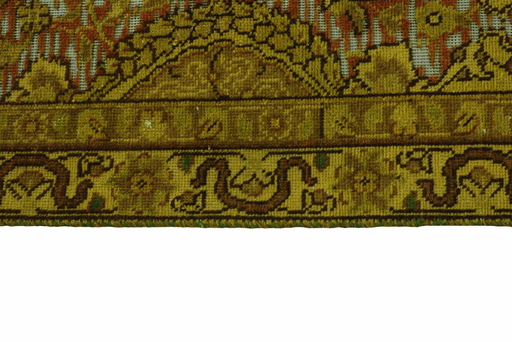 Vintage Royal Collection: Antique Persian Hand-Knotted Rugs in Stonewashed, Recoloured Finishes224 cm x 320 cm