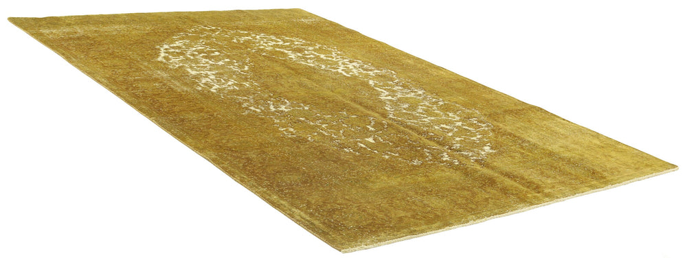 Vintage Royal Collection: Antique Persian Hand-Knotted Rugs in Stonewashed, Recoloured Finishes200 cm x 296 cm
