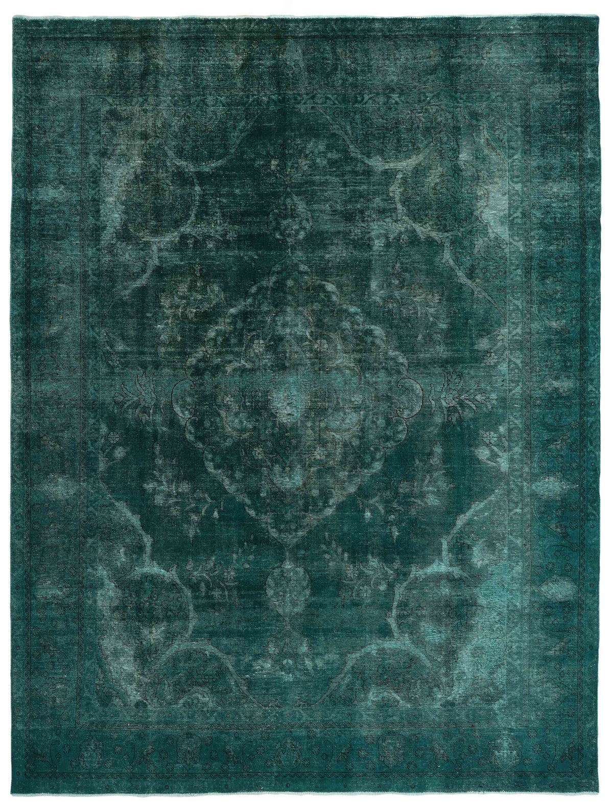 Vintage Royal Collection: Antique Persian Hand-Knotted Rugs in Stonewashed, Recoloured Finishes284 cm x 368 cm