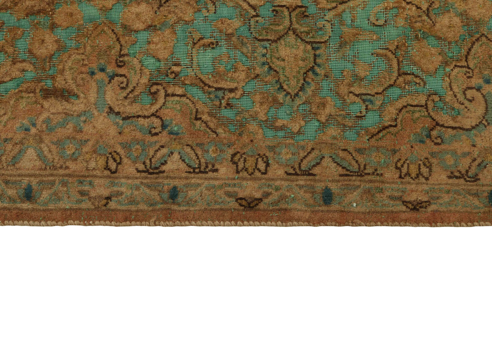 Vintage Kerman Fine Collection: Antique Persian Hand-Knotted Rugs in Stonewashed, Recoloured Finishes290 cm x 377 cm