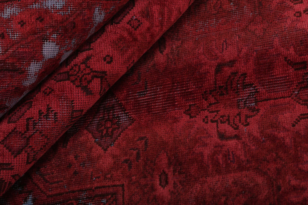 Vintage Royal Collection: Antique Persian Hand-Knotted Rugs in Stonewashed, Recoloured Finishes300 cm x 385 cm