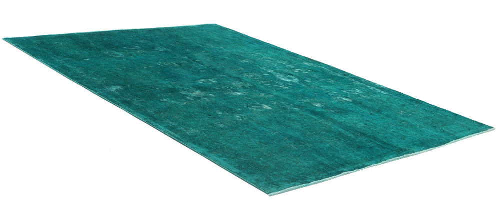 Vintage Royal Collection: Antique Persian Hand-Knotted Rugs in Stonewashed, Recoloured Finishes198 cm x 280 cm
