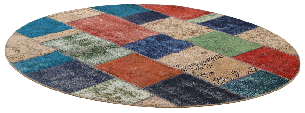 Vintage Royal Patchwork Rugs | Antique Persian Handcraft200 cm x 200 cm