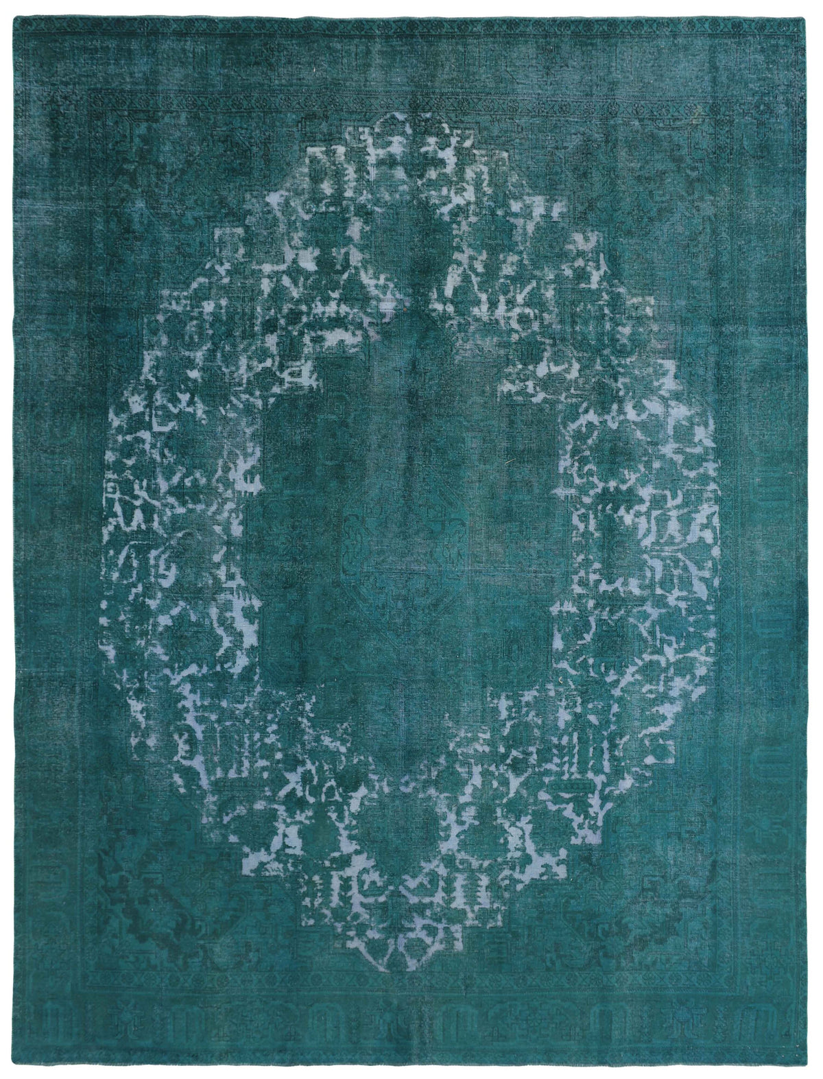 Vintage Royal Collection: Antique Persian Hand-Knotted Rugs in Stonewashed, Recoloured Finishes289 cm x 387 cm