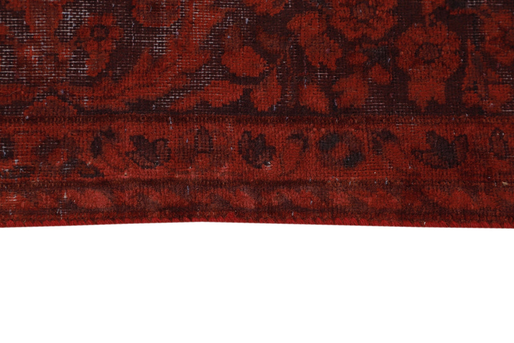 Vintage Kerman Collection: Antique Persian Hand-Knotted Rugs in Recoloured, Stonewashed Finishes233 cm x 336 cm