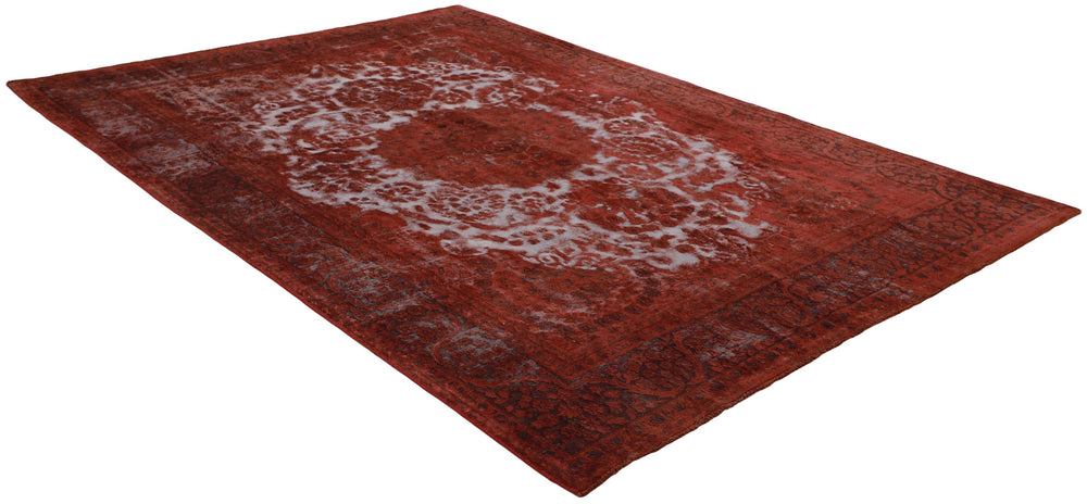 Vintage Kerman Collection: Antique Persian Hand-Knotted Rugs in Recoloured, Stonewashed Finishes233 cm x 336 cm
