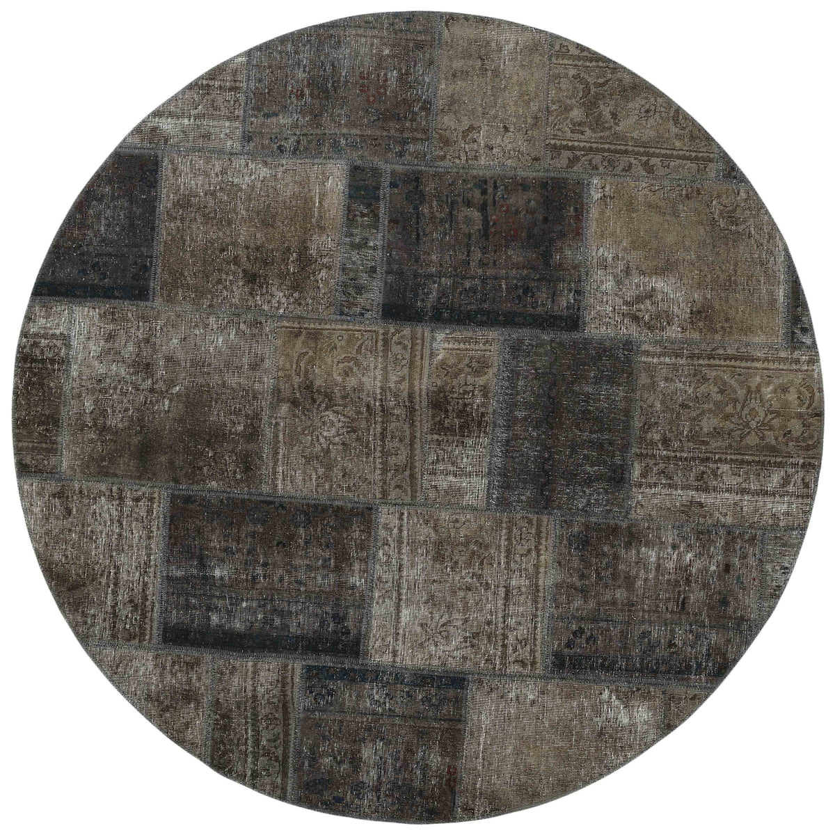 Vintage Royal Patchwork Rugs | Antique Persian Handcraft200 cm x 200 cm