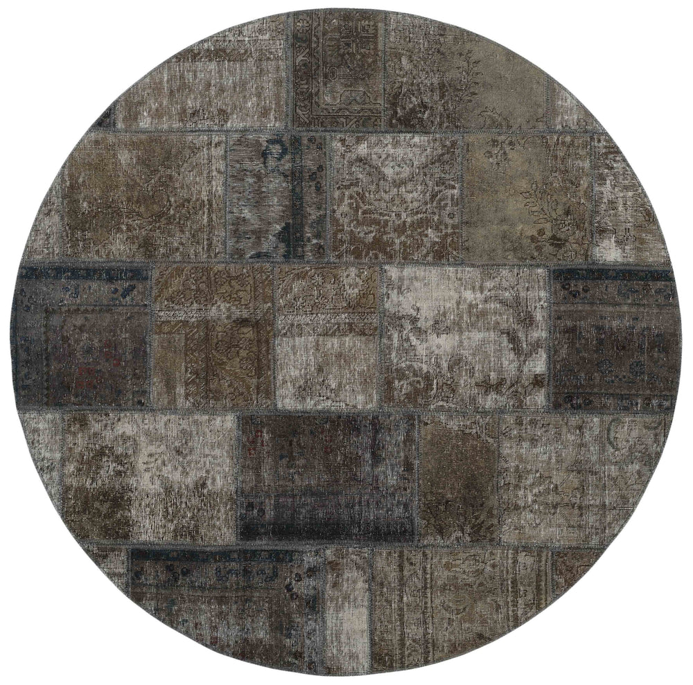 Vintage Royal Patchwork Rugs | Antique Persian Handcraft200 cm x 200 cm