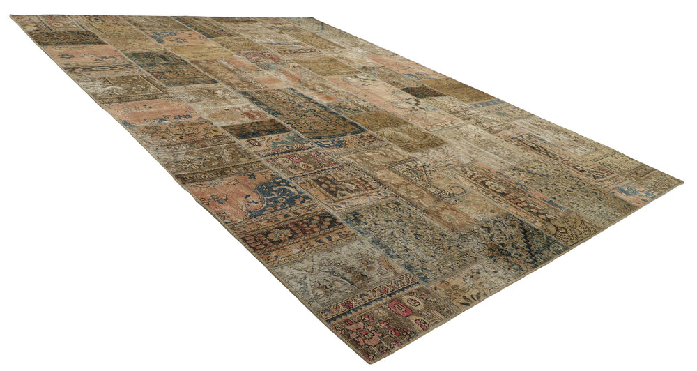 Vintage Royal Patchwork Rugs | Antique Persian Handcraft310 cm x 411 cm