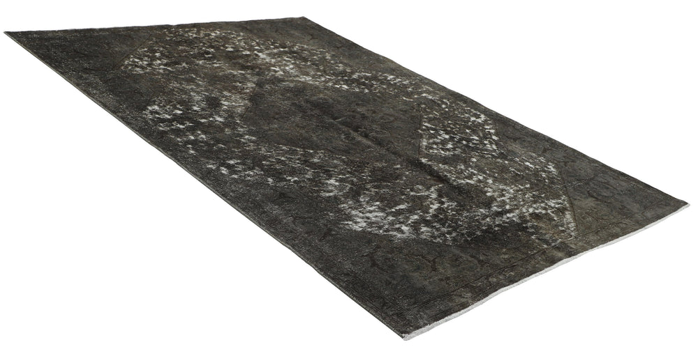 Vintage Royal Collection: Antique Persian Hand-Knotted Rugs in Stonewashed, Recoloured Finishes188 cm x 272 cm