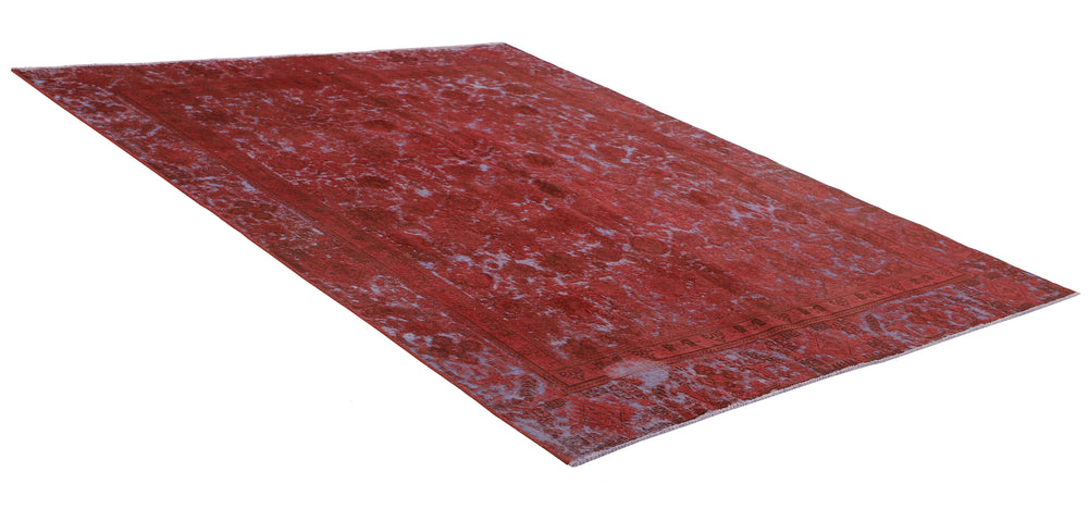 Vintage Royal Collection: Antique Persian Hand-Knotted Rugs in Stonewashed, Recoloured Finishes219 cm x 271 cm