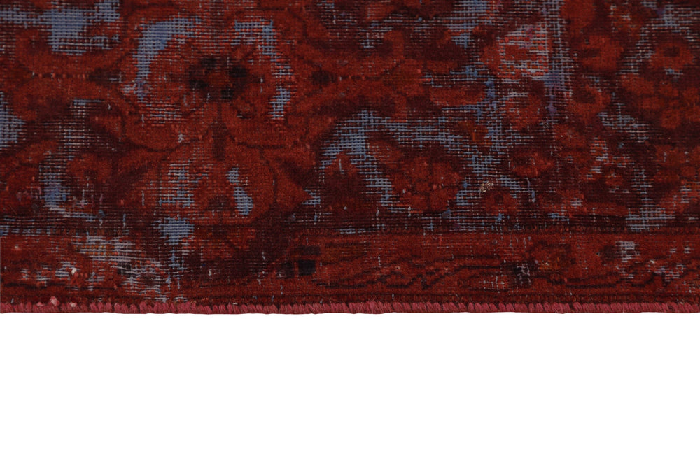 Vintage Kerman Collection: Antique Persian Hand-Knotted Rugs in Recoloured, Stonewashed Finishes263 cm x 354 cm
