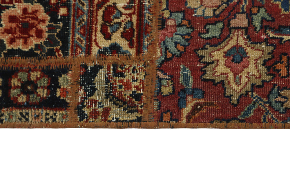 Persian Malayer Patchwork Rugs | Antique Hand-Knotted Persian Craftsmanship74 cm x 250 cm