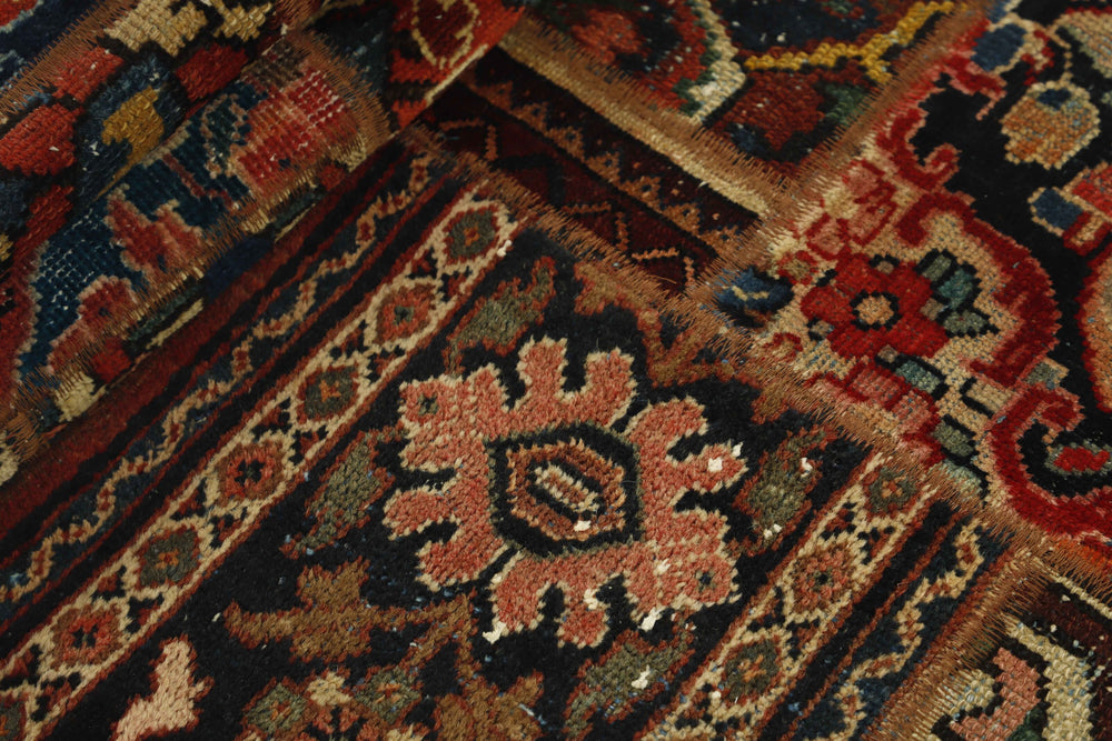 Persian Malayer Patchwork Rugs | Antique Hand-Knotted Persian Craftsmanship73 cm x 250 cm