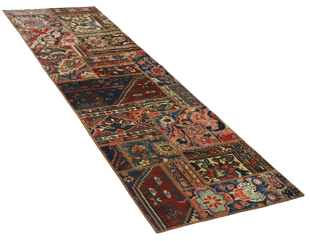 Persian Malayer Patchwork Rugs | Antique Hand-Knotted Persian Craftsmanship73 cm x 250 cm