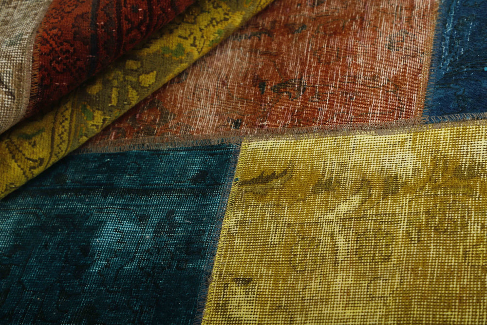 Vintage Royal Patchwork Rugs | Antique Persian Handcraft304 cm x 414 cm