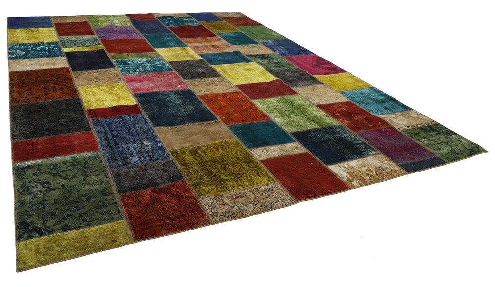 Vintage Royal Patchwork Rugs | Antique Persian Handcraft304 cm x 414 cm