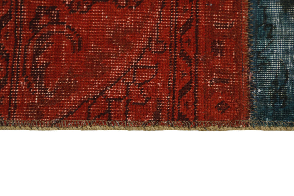 Vintage Royal Patchwork Rugs | Antique Persian Handcraft202 cm x 307 cm