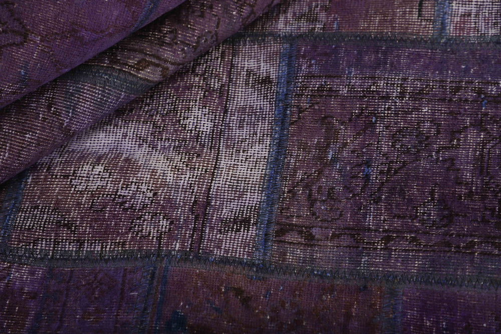 Vintage Royal Patchwork Rugs | Antique Persian Handcraft252 cm x 355 cm