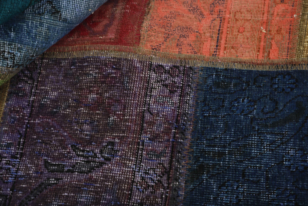 Vintage Royal Patchwork Rugs | Antique Persian Handcraft156 cm x 239 cm