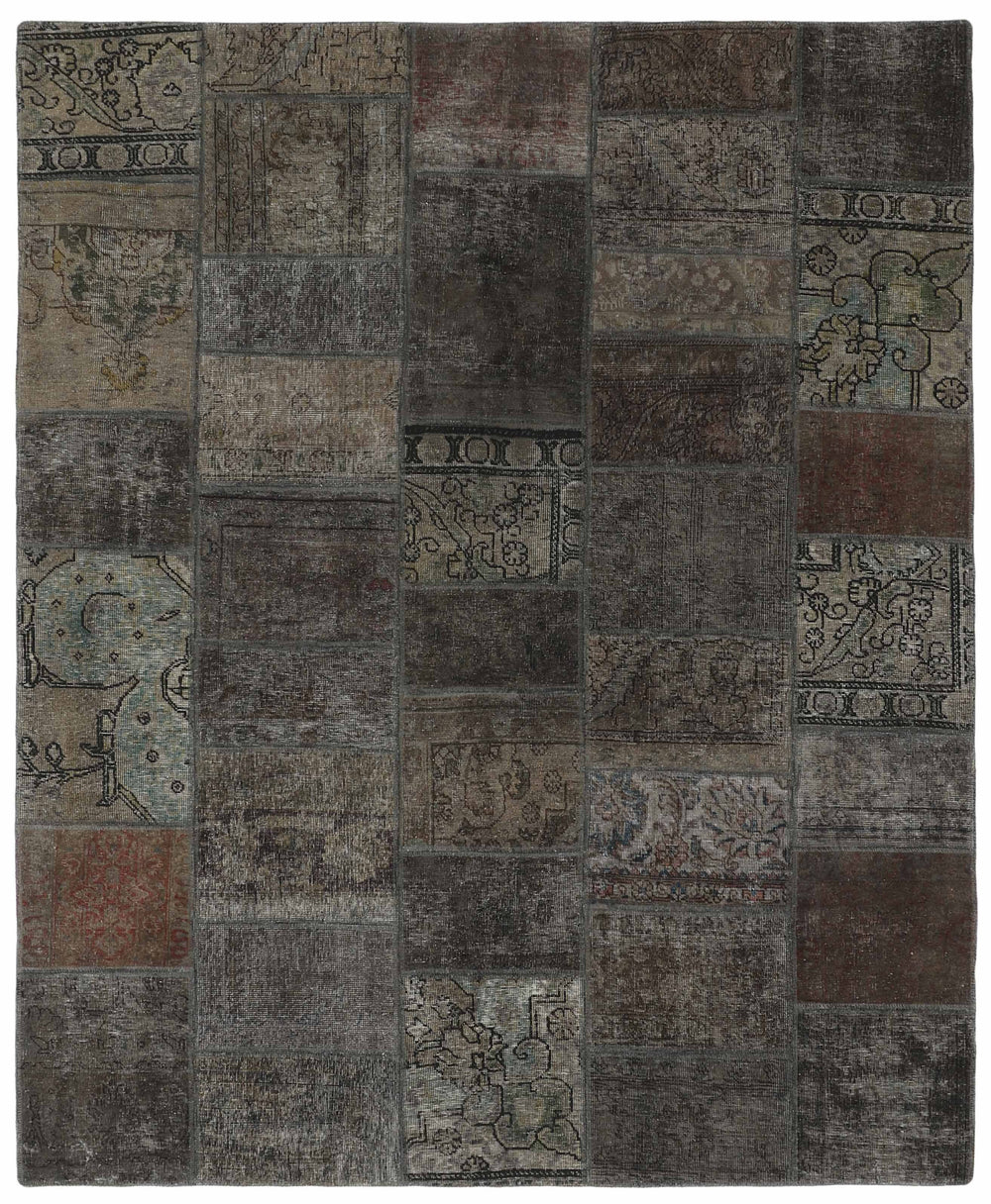 Vintage Royal Patchwork Rugs | Antique Persian Handcraft206 cm x 258 cm